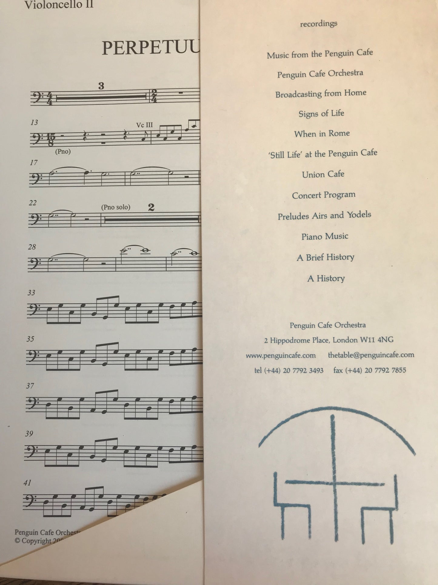 Sheet Music - Perpetuum Mobile, Telephone and Rubber Band and more...